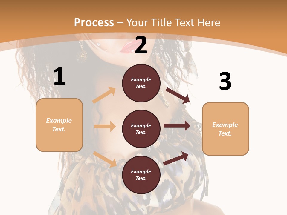 Alluring Woman Emotion PowerPoint Template