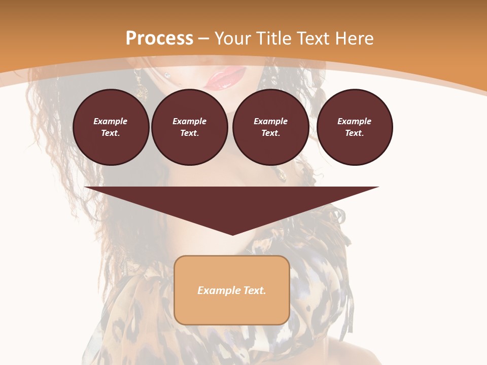 Alluring Woman Emotion PowerPoint Template