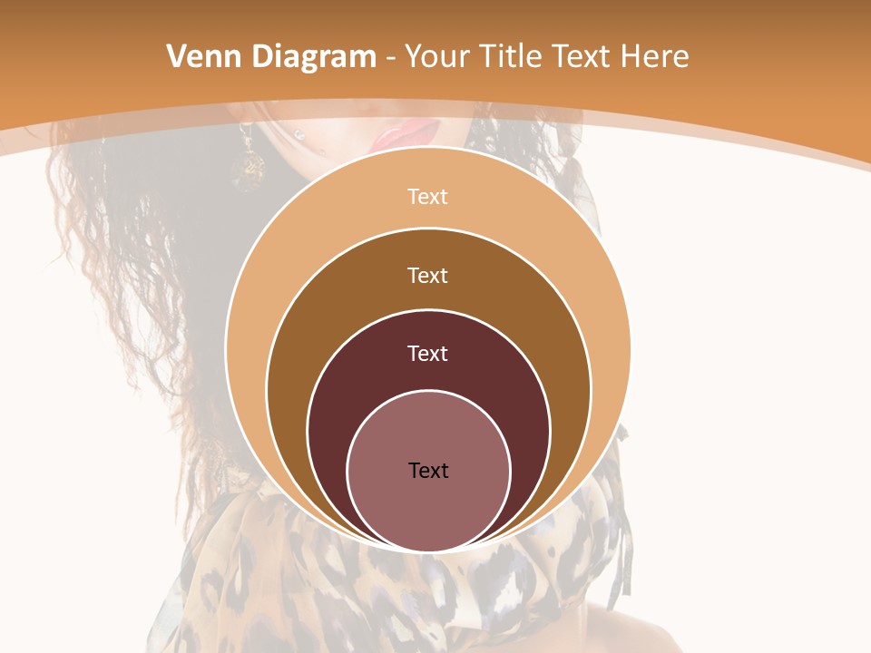 Alluring Woman Emotion PowerPoint Template