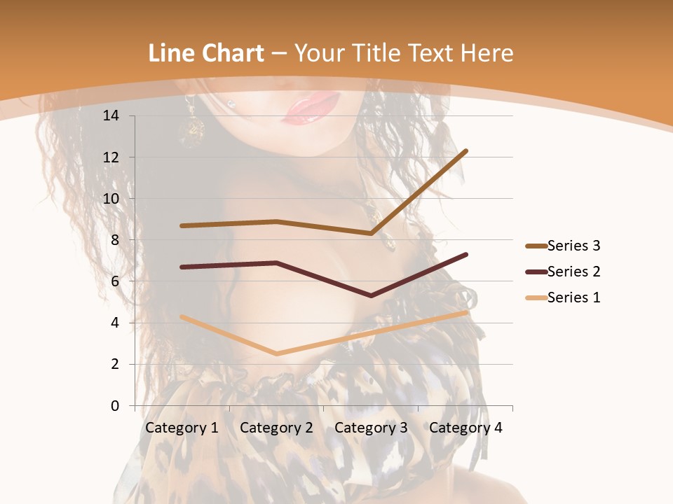 Alluring Woman Emotion PowerPoint Template