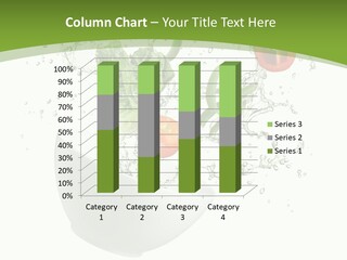 Spill Vegetable Lettuce PowerPoint Template