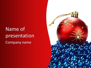 Holiday Decorating New Year PowerPoint Template