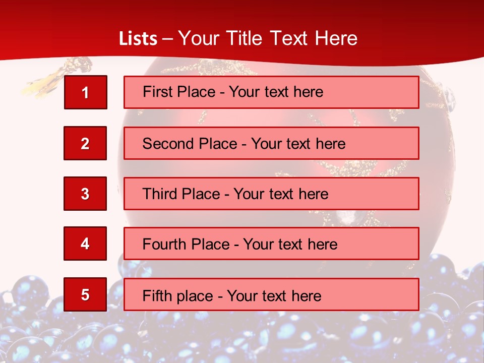 Holiday Decorating New Year PowerPoint Template