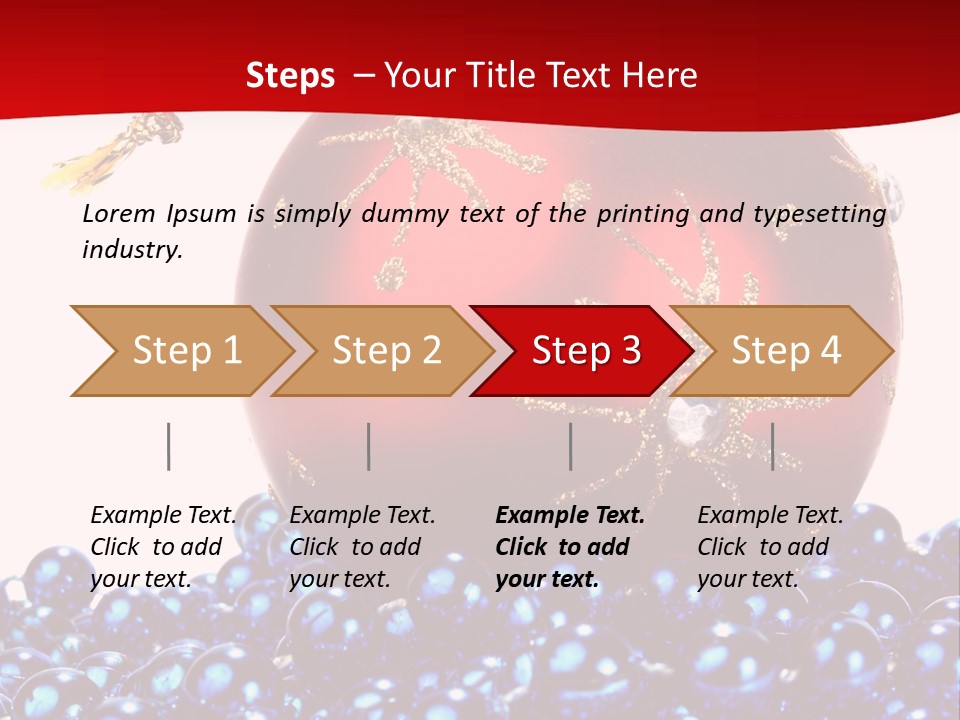 Holiday Decorating New Year PowerPoint Template