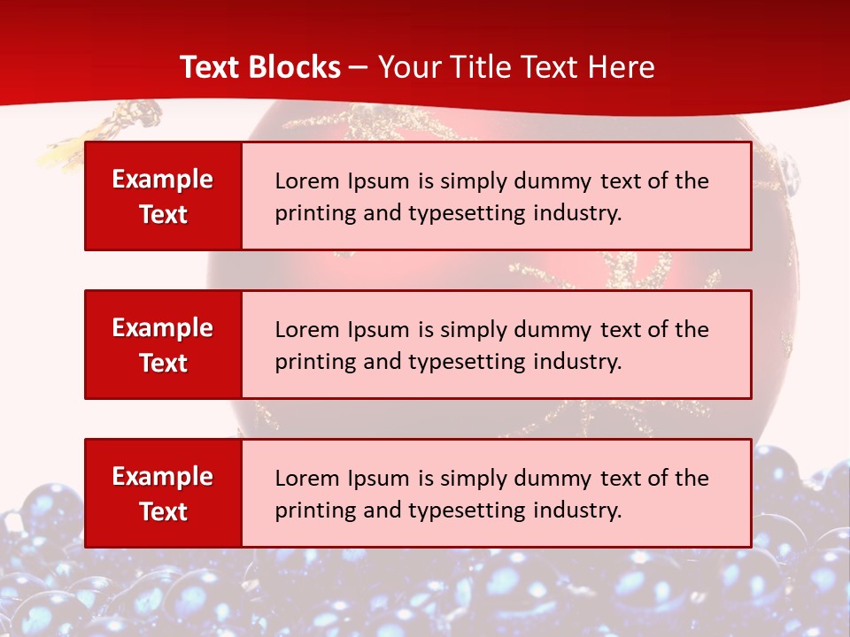 Holiday Decorating New Year PowerPoint Template