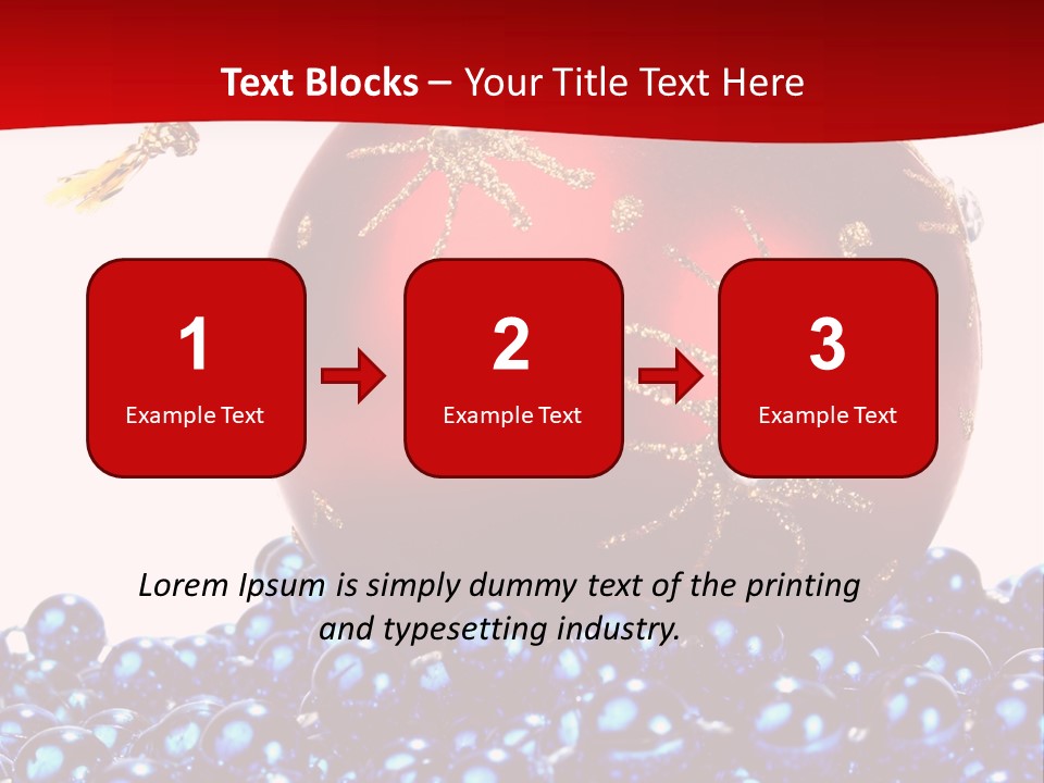 Holiday Decorating New Year PowerPoint Template