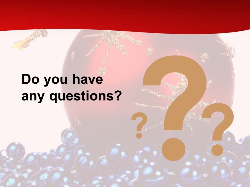 Holiday Decorating New Year PowerPoint Template