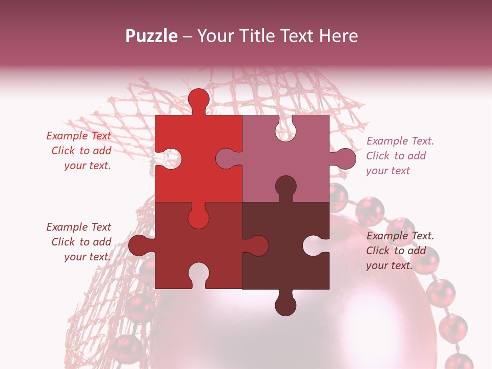 Full Meadow Glamour PowerPoint Template