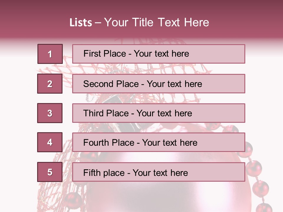 Full Meadow Glamour PowerPoint Template