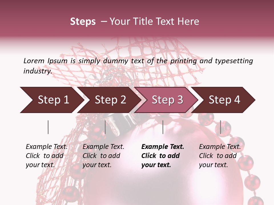 Full Meadow Glamour PowerPoint Template