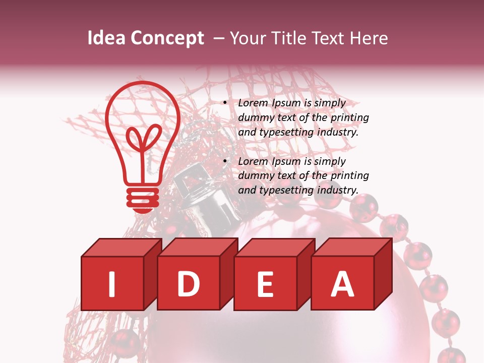 Full Meadow Glamour PowerPoint Template