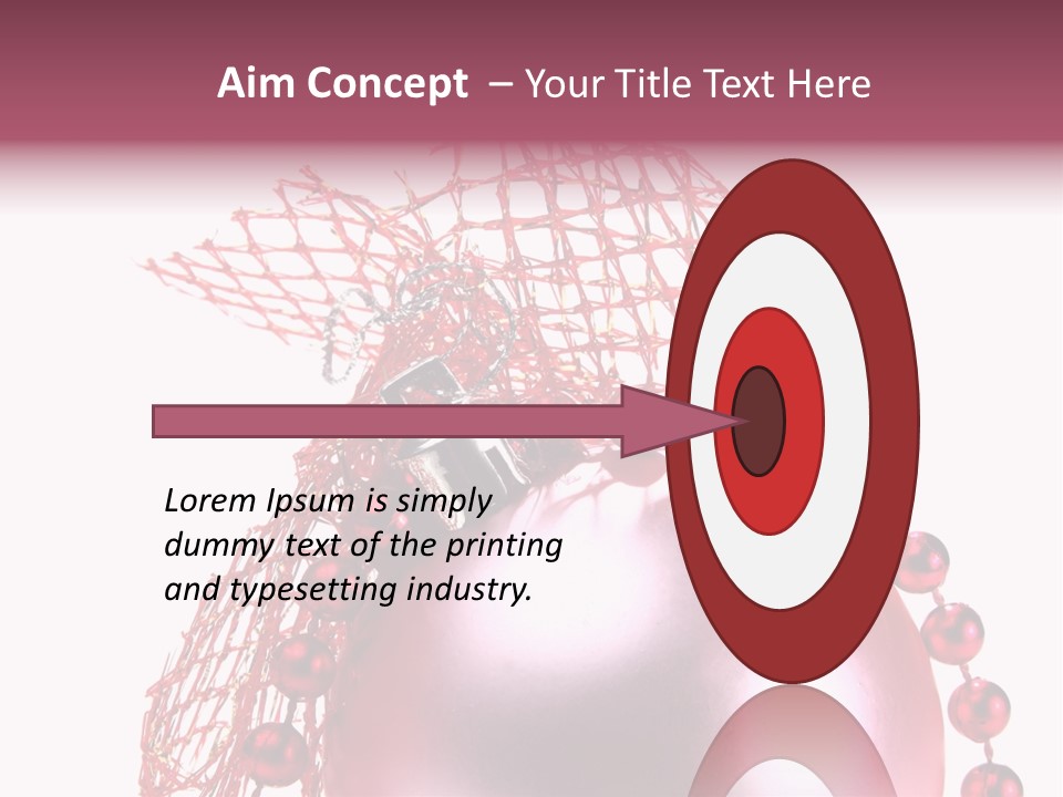 Full Meadow Glamour PowerPoint Template