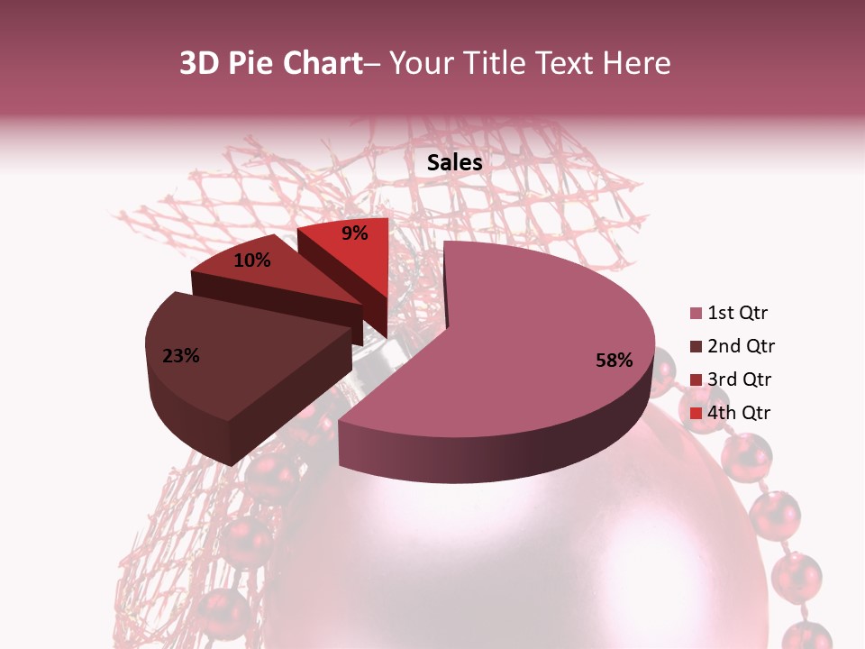 Full Meadow Glamour PowerPoint Template