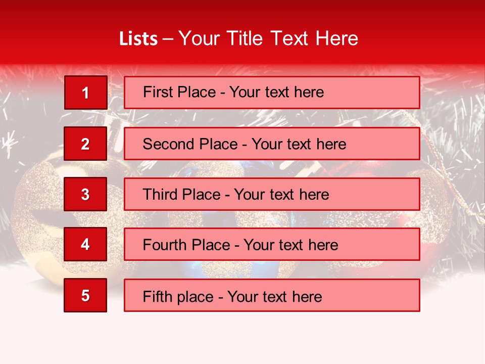 Celebration Design Symbol PowerPoint Template