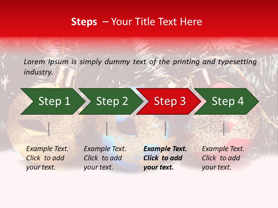 Celebration Design Symbol PowerPoint Template
