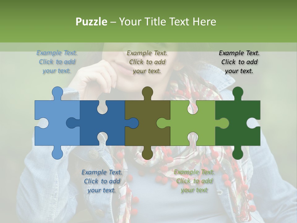 New Life Abdomen Resting PowerPoint Template