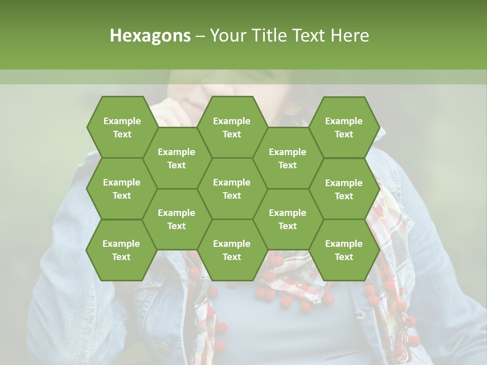 New Life Abdomen Resting PowerPoint Template