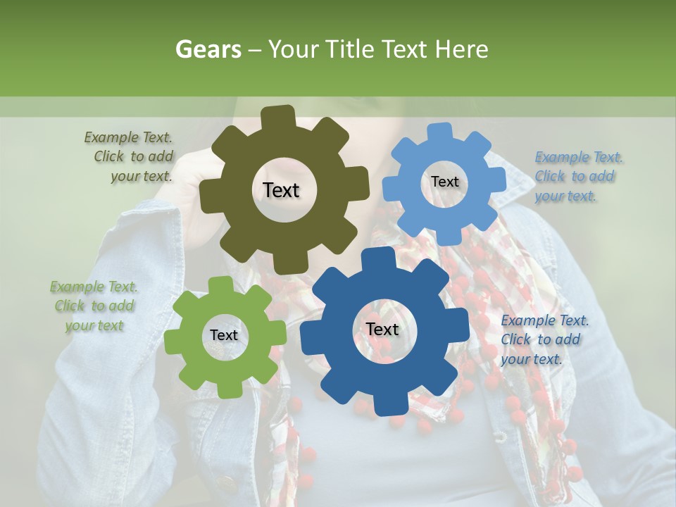 New Life Abdomen Resting PowerPoint Template