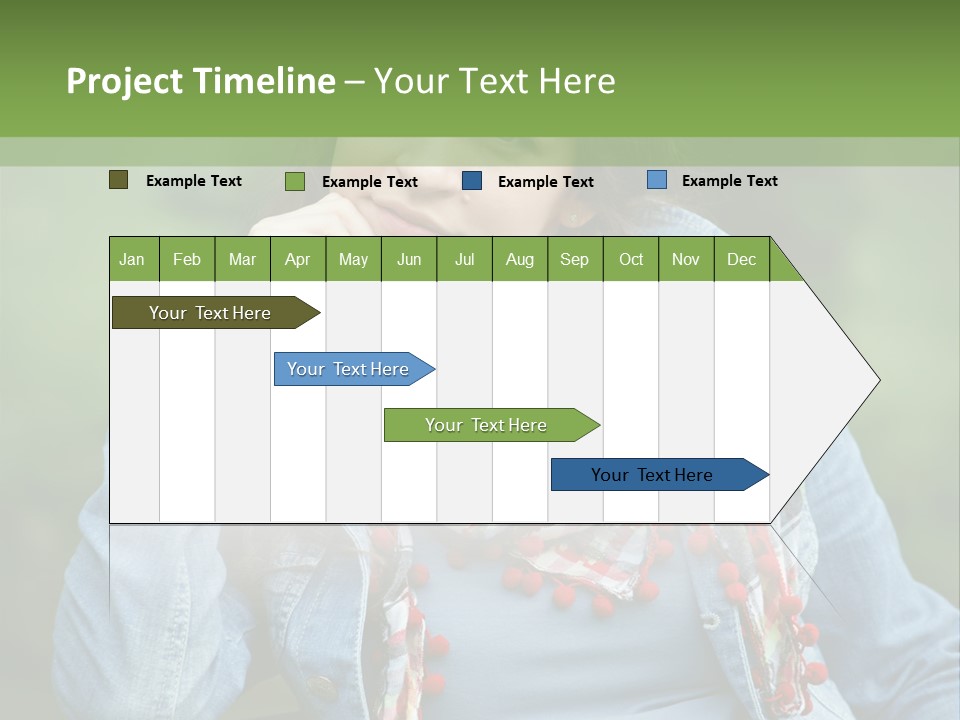 New Life Abdomen Resting PowerPoint Template