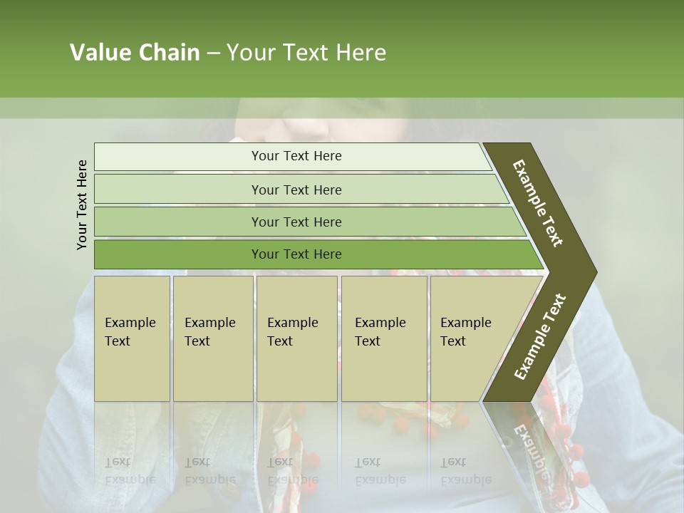 New Life Abdomen Resting PowerPoint Template