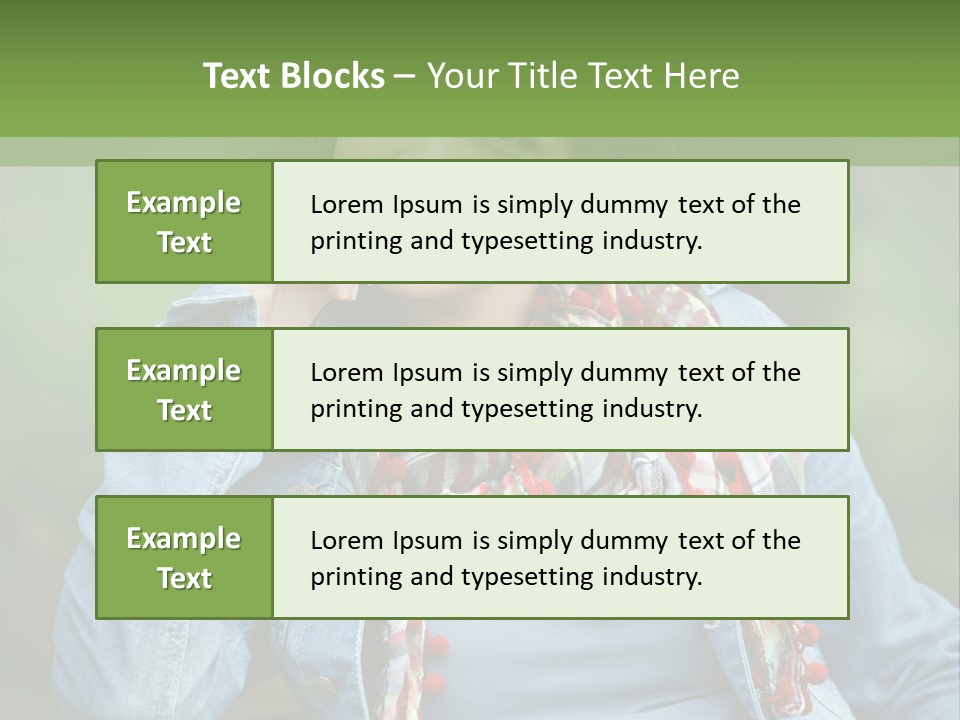 New Life Abdomen Resting PowerPoint Template