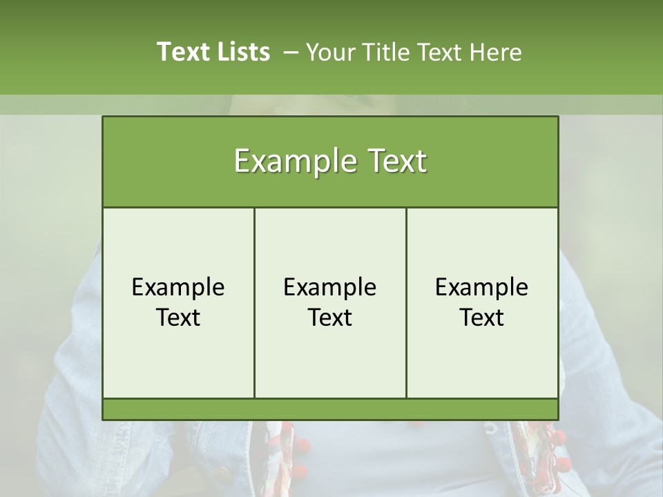 New Life Abdomen Resting PowerPoint Template
