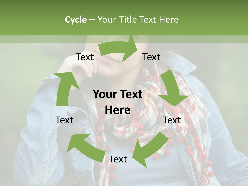 New Life Abdomen Resting PowerPoint Template