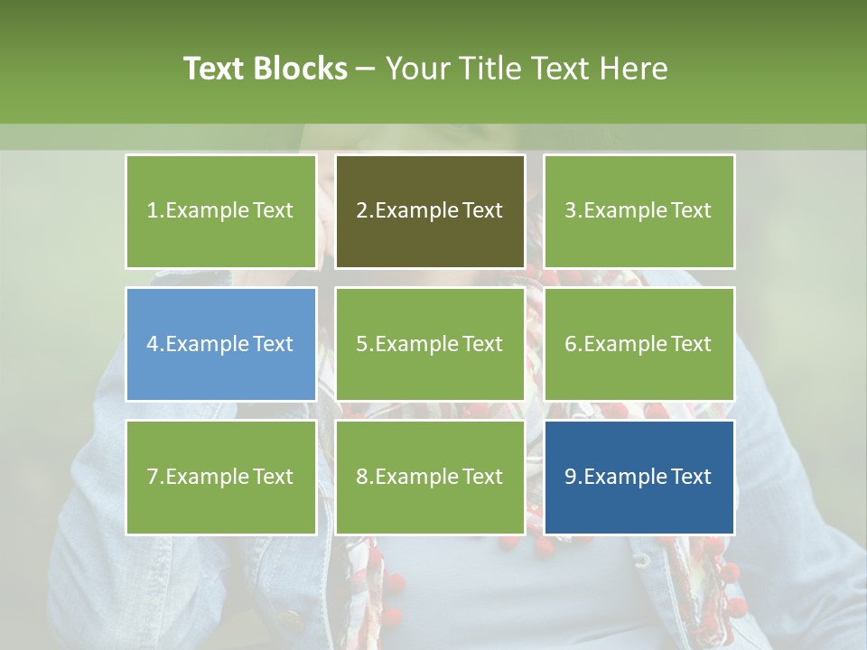 New Life Abdomen Resting PowerPoint Template