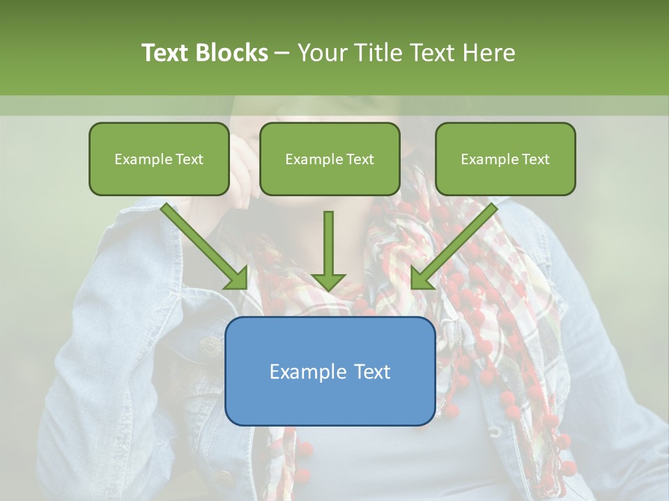 New Life Abdomen Resting PowerPoint Template