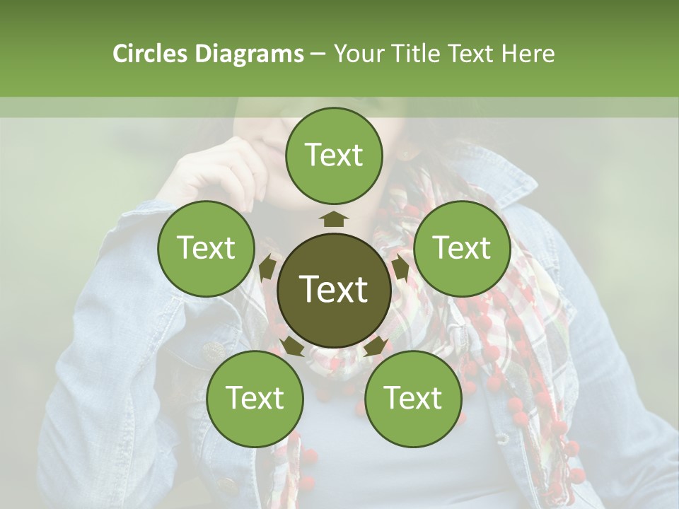 New Life Abdomen Resting PowerPoint Template