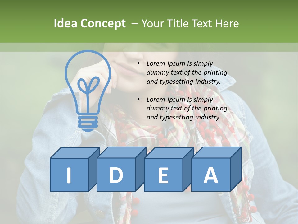 New Life Abdomen Resting PowerPoint Template