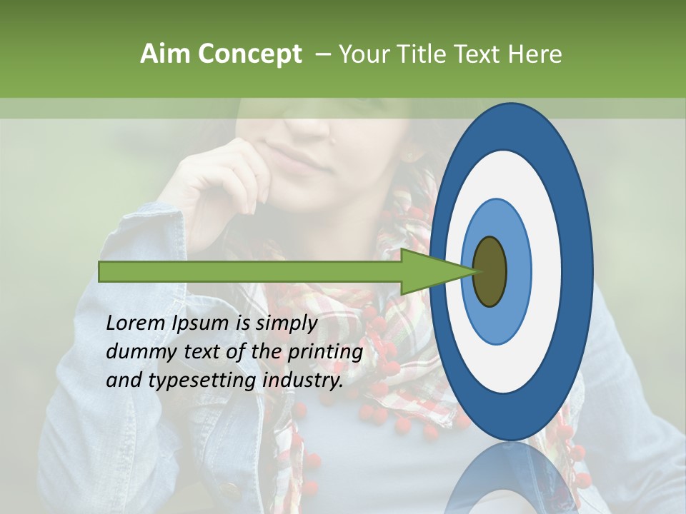 New Life Abdomen Resting PowerPoint Template