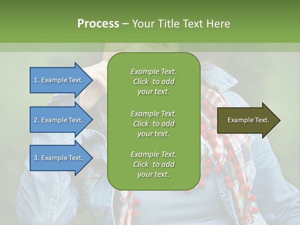 New Life Abdomen Resting PowerPoint Template