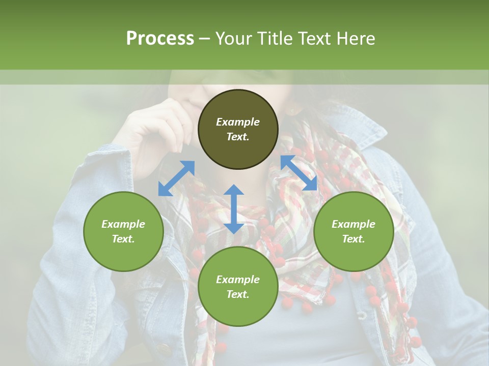 New Life Abdomen Resting PowerPoint Template
