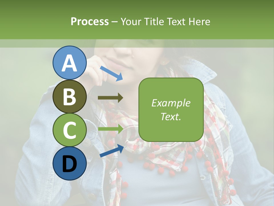 New Life Abdomen Resting PowerPoint Template