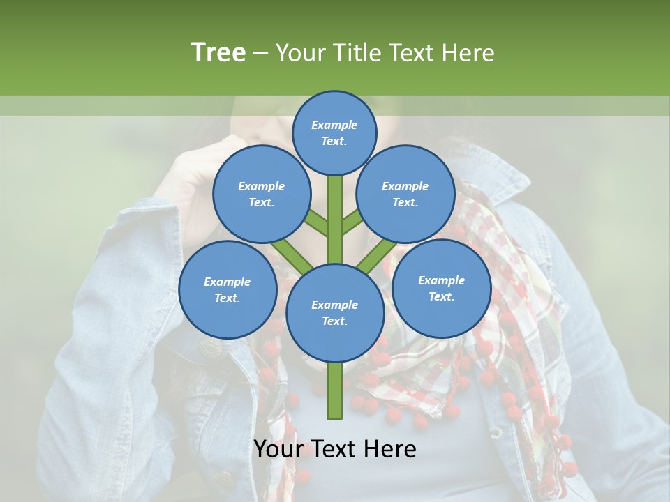 New Life Abdomen Resting PowerPoint Template