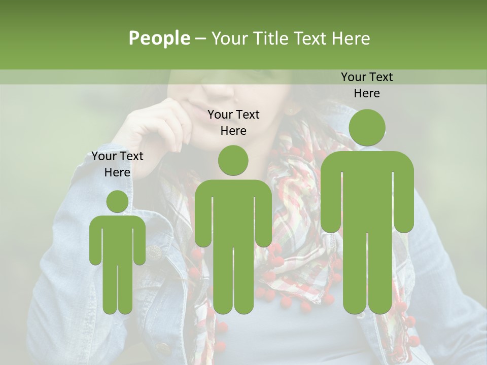 New Life Abdomen Resting PowerPoint Template