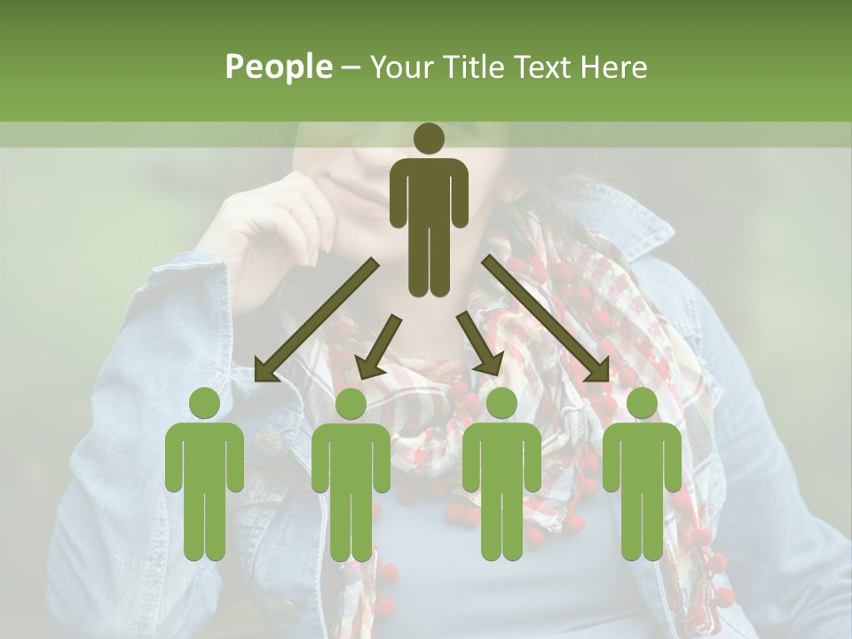 New Life Abdomen Resting PowerPoint Template