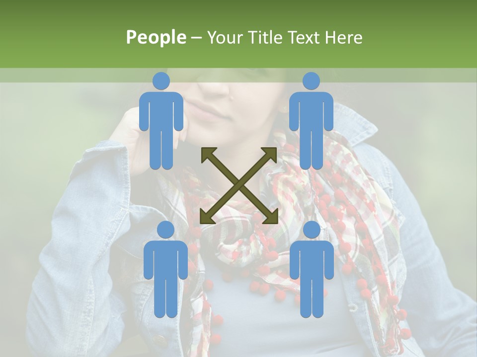 New Life Abdomen Resting PowerPoint Template