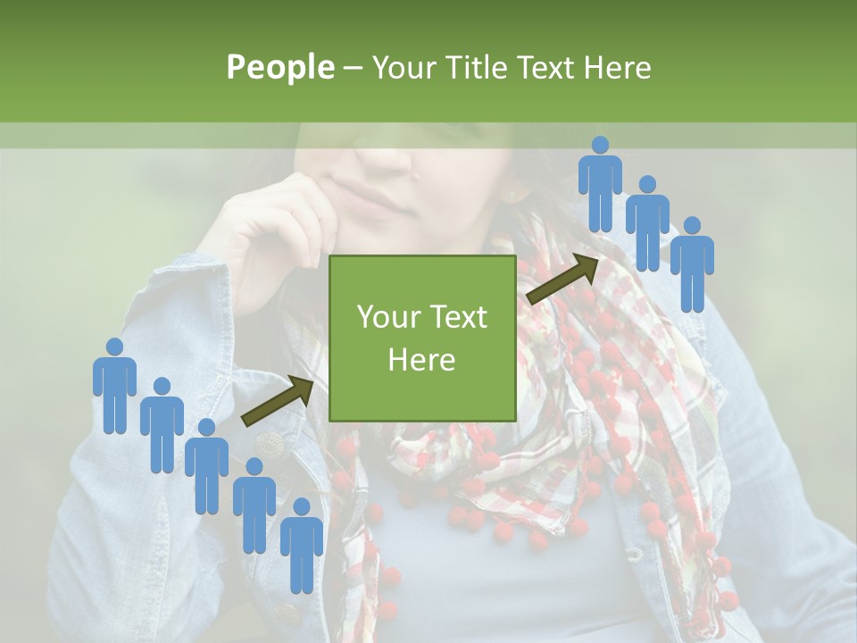 New Life Abdomen Resting PowerPoint Template