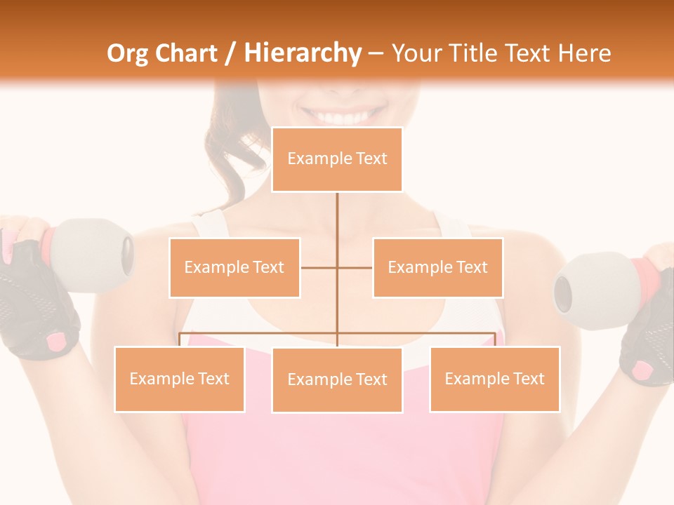 Shape Sporty Female PowerPoint Template