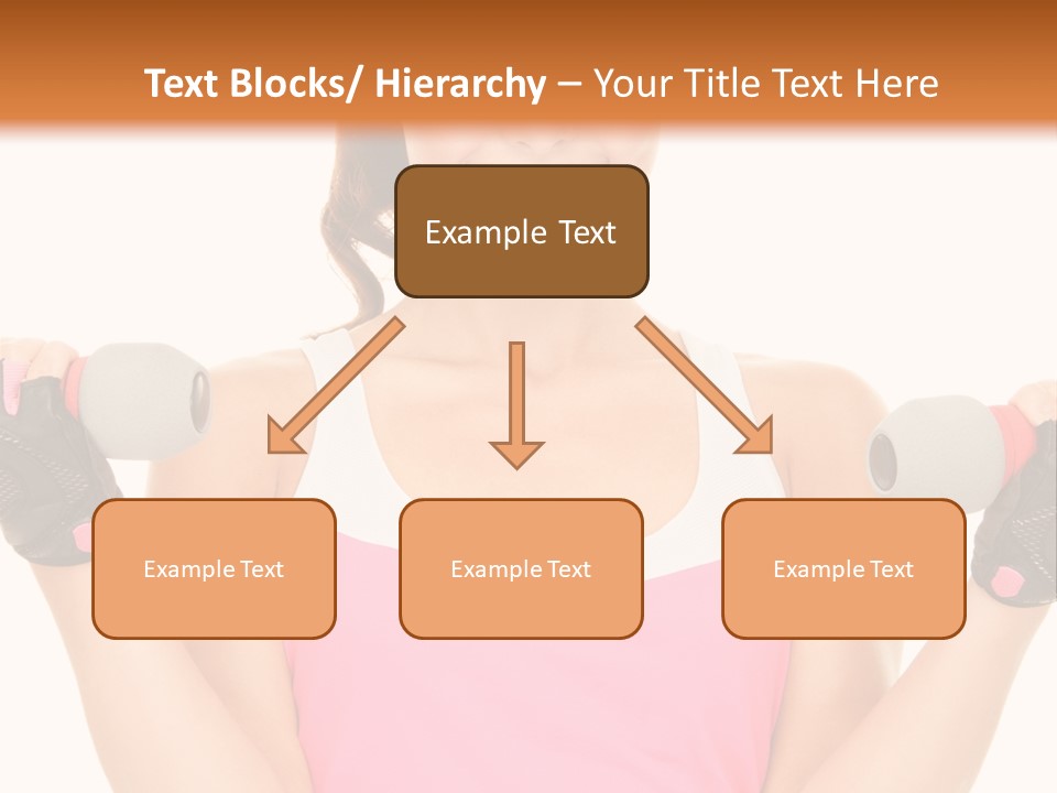 Shape Sporty Female PowerPoint Template