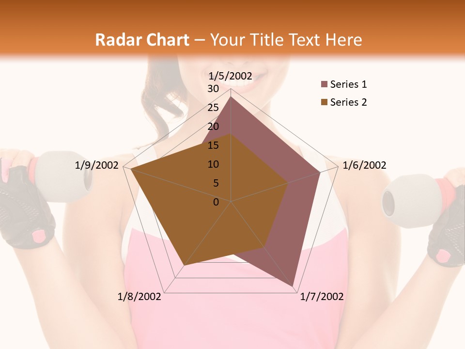 Shape Sporty Female PowerPoint Template