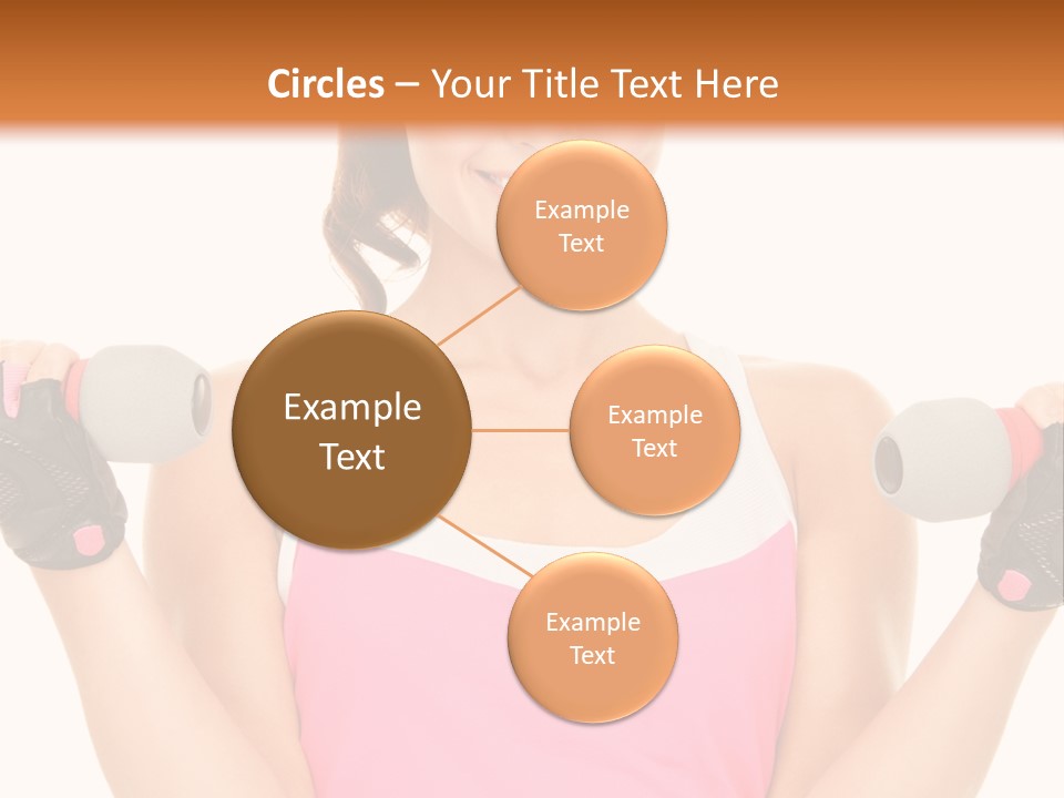 Shape Sporty Female PowerPoint Template