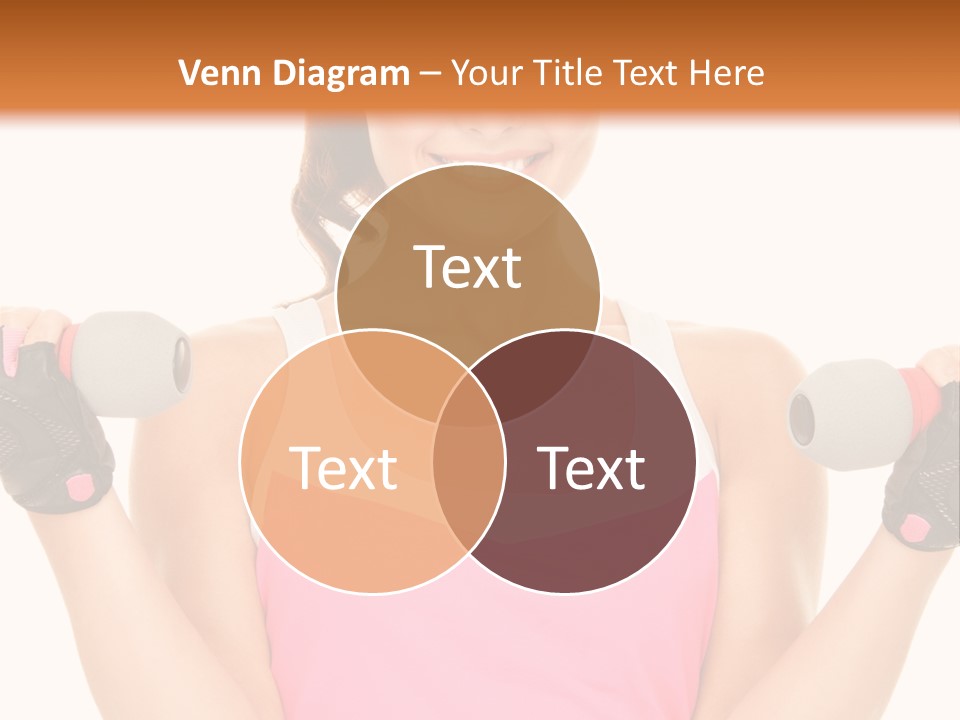 Shape Sporty Female PowerPoint Template