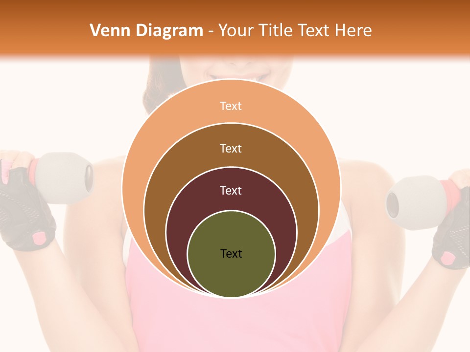 Shape Sporty Female PowerPoint Template