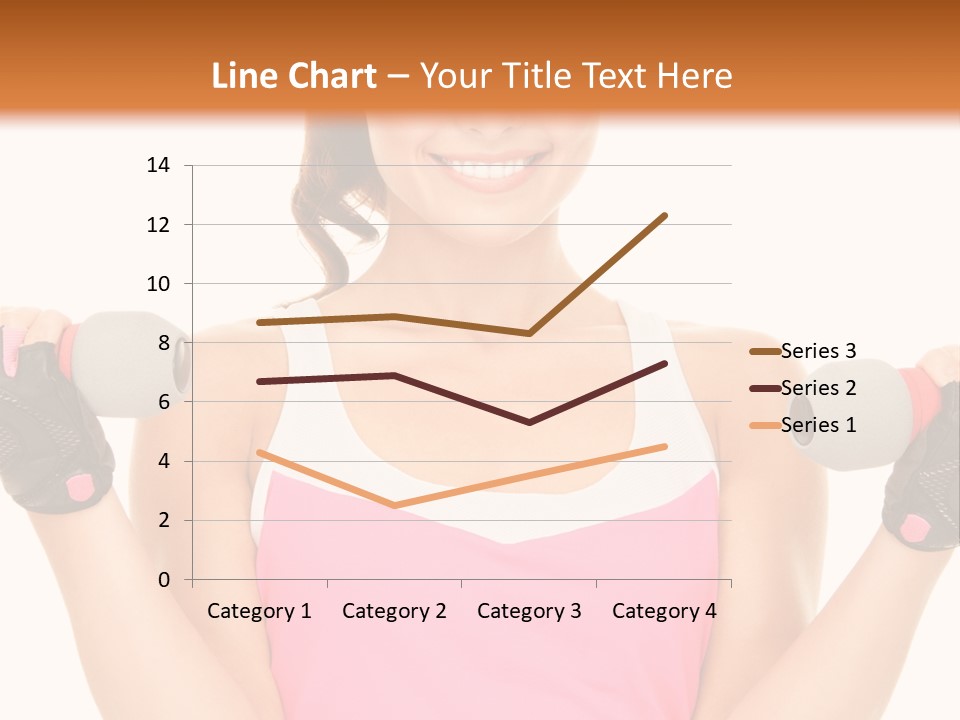 Shape Sporty Female PowerPoint Template