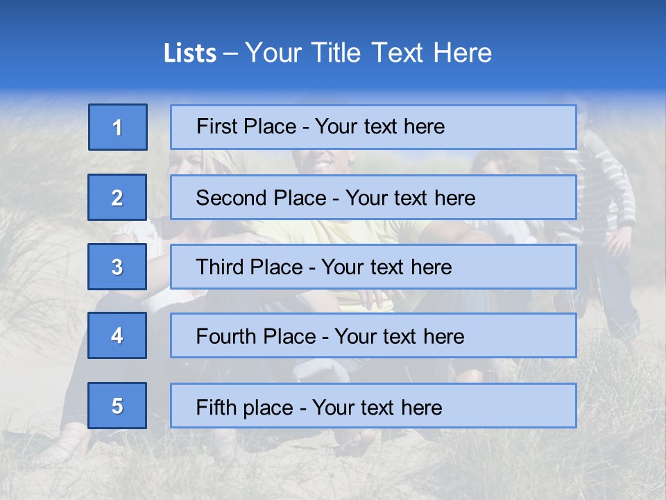 Son People Male PowerPoint Template