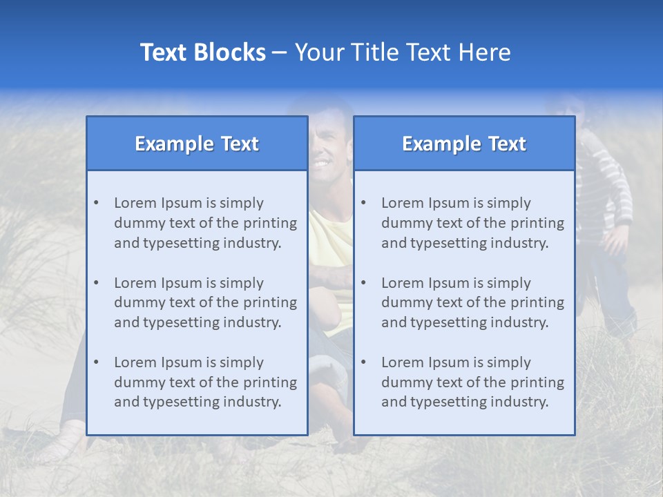 Son People Male PowerPoint Template