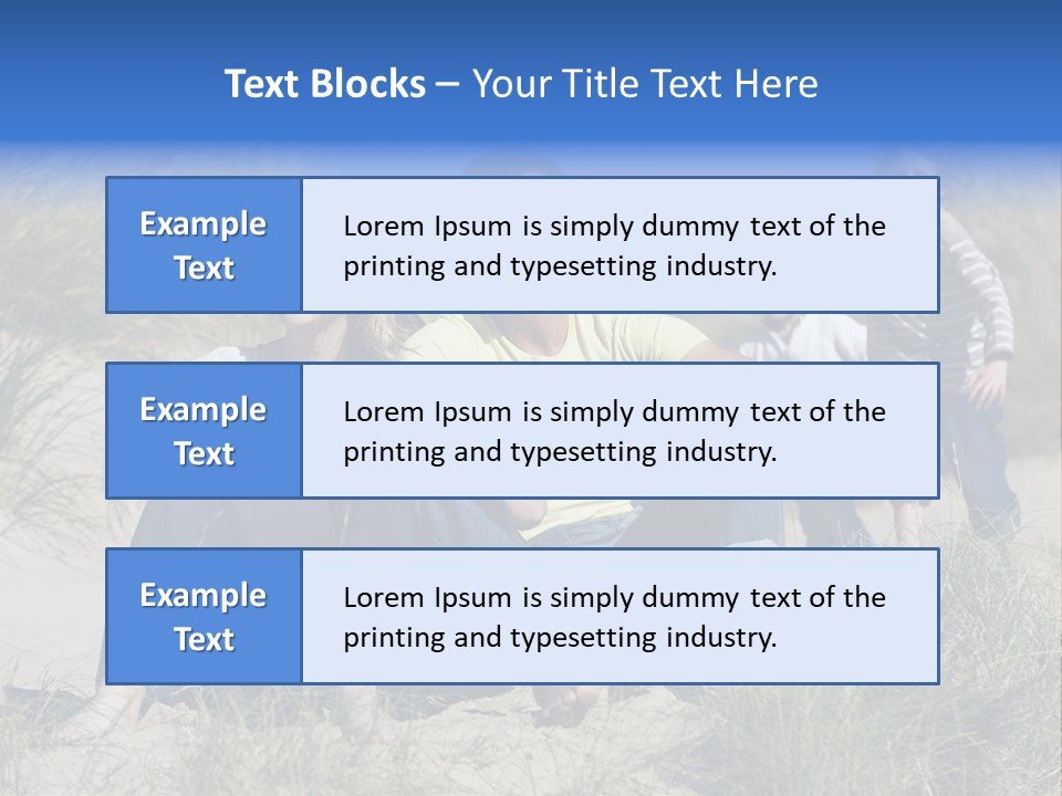 Son People Male PowerPoint Template